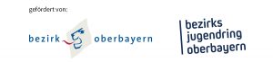 Doppel-Logo Bezirk Oberbayern und Bezirksjugendring Oberbayern